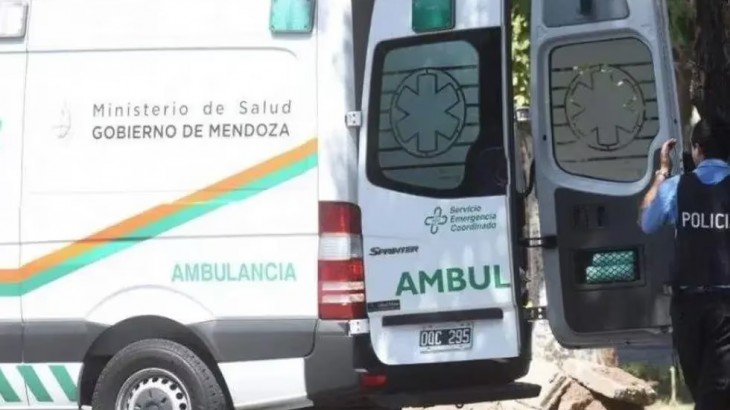 Violento choque en Guaymallén: un motociclista está grave y el conductor huyó