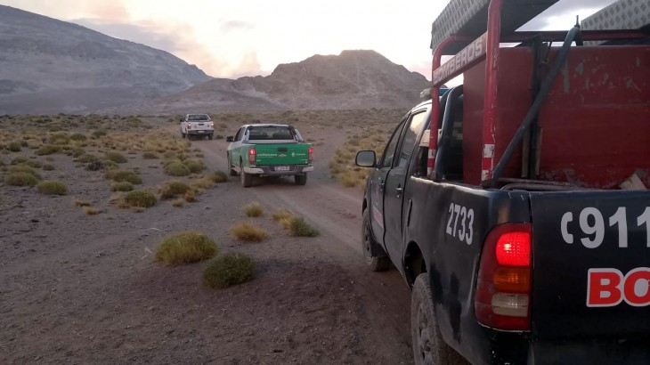 Incendio fuera de control en Potimalal: ya afecta unas 200 hectáreas en Bardas Blancas