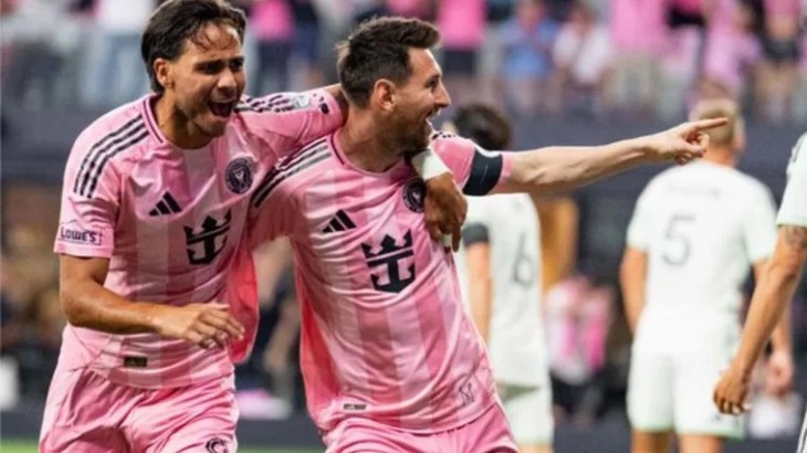 Messi inauguró el gol en el NU Stadium y salvó a Inter Miami en un duelo vibrante