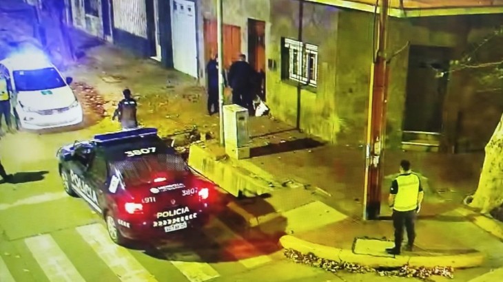 Gracias al sistema de Videovigilancia, detuvieron a un hombre en el microcentro