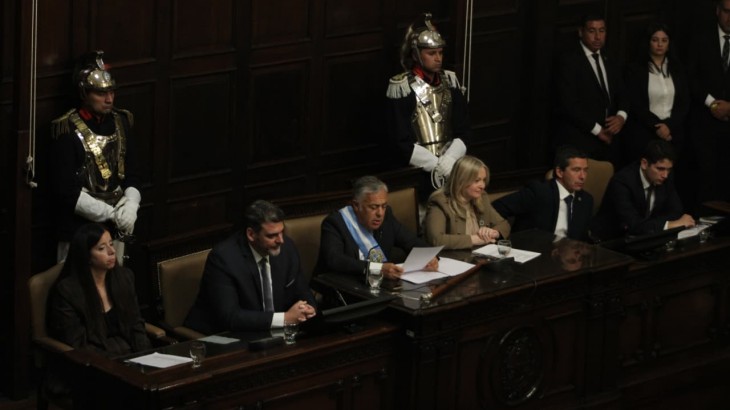 Cornejo presentó un balance ambicioso y anunció reformas en minería, energía, infraestructura y gestión del Estado