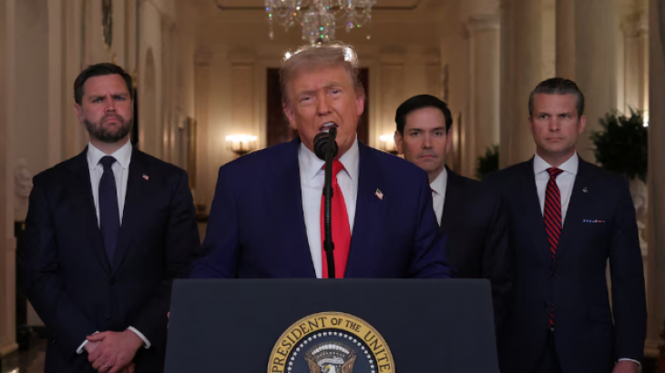 Trump declaró "terminadas" las hostilidades con Irán en una carta al Congreso